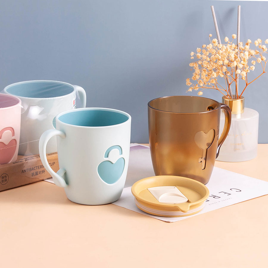 鎖心蓋杯/口杯/對杯（48