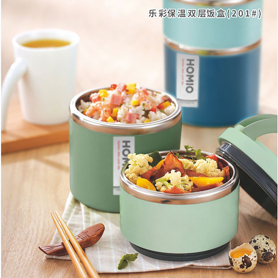 樂彩飯盒單層/雙層/三