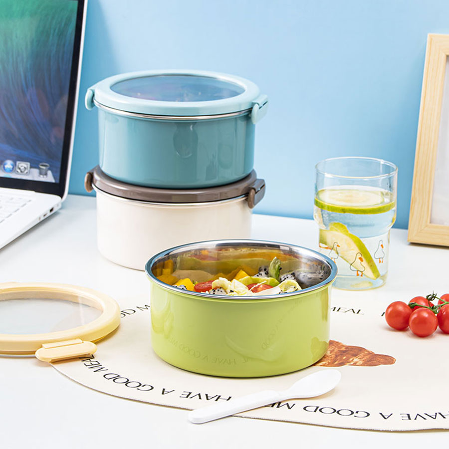 圓形飯盒