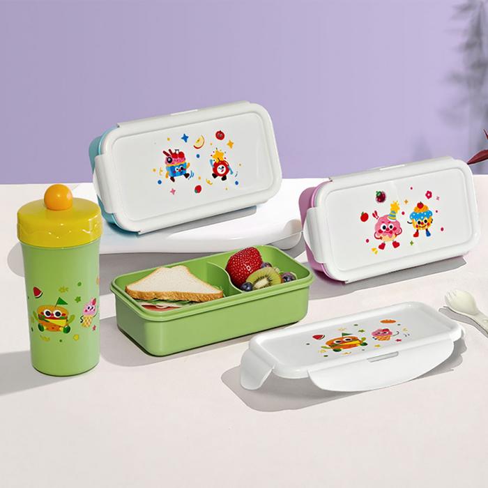 二格套裝飯盒(飯盒450